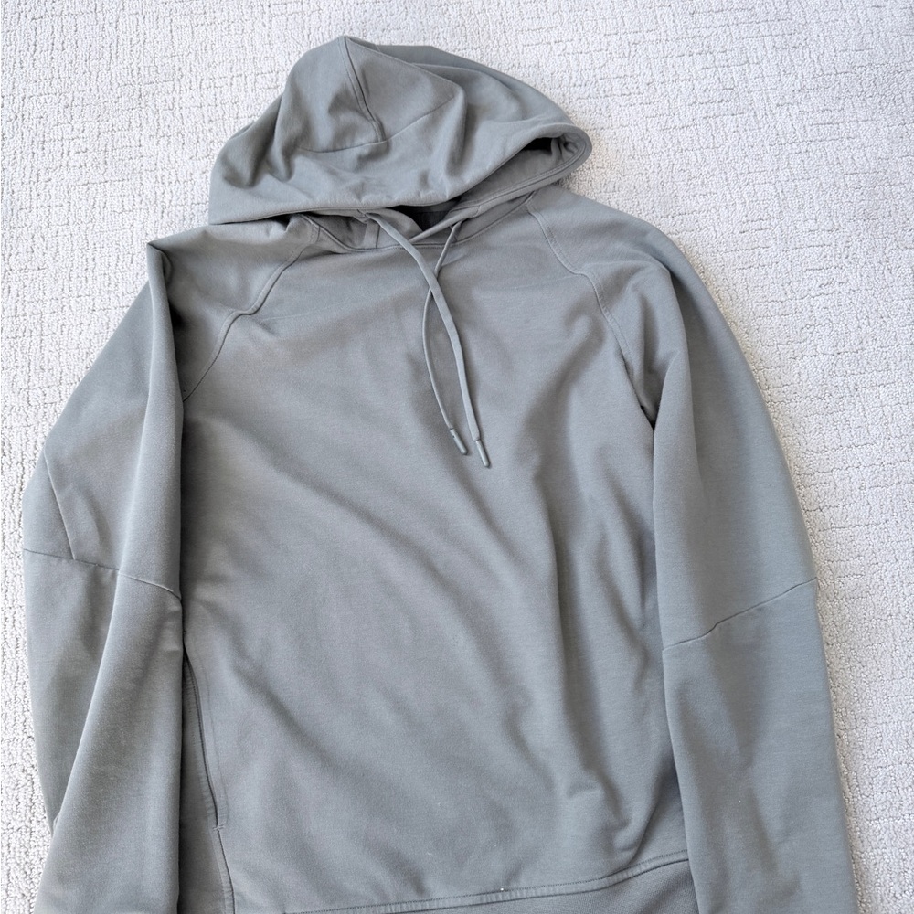 lululemon athletica Slate Gray/green Hoodie